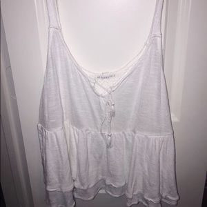 Ruffle tank top
